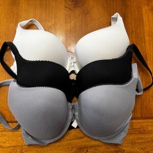 Victoria's Secret Body By Victoria Bras. NWOT. 34D. Set of three.